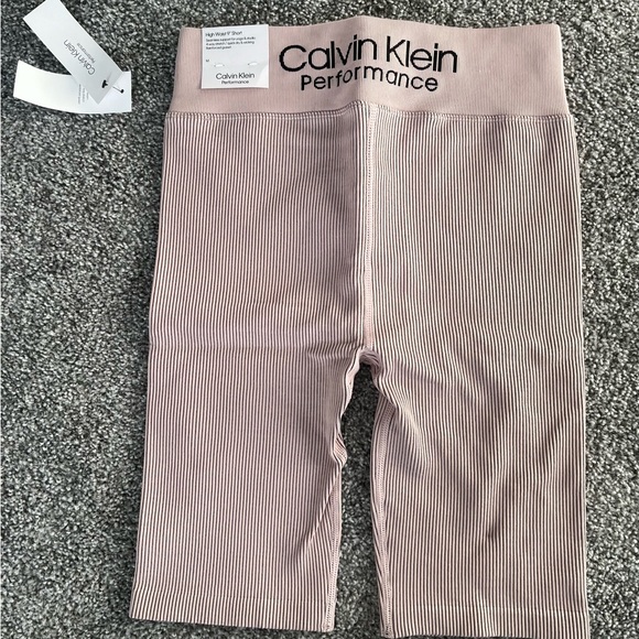 Calvin Klein “9” High Waist Shorts - Picture 2 of 3